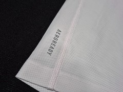 Adidas Mens OWN THE RUN Shirts S/S Training White Blackr- Jersey Jogging IK7436