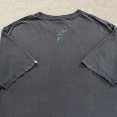 Vintage Y2K Split Skateboarding Faded Distressed Graphic T-shirt Size XL 90s
