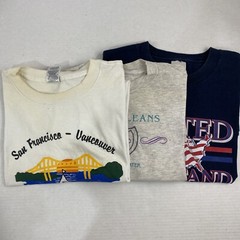 Wholesale Lot of 30 Modern/Vintage Mix Short Sleeve Tee Shirts (Sizes In Desc)