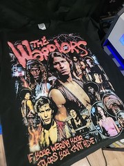 THE WARRIORS MOVIE ON A SHAKA HEAVYWEIGHT GARMET DYED T SHIRT