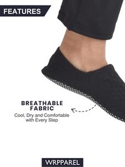 Anti-Skid Unisex Indoor Slipper Socks Light Weight Low Ankle Non-Slip Socks f…