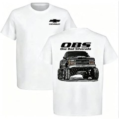 Chevrolet OBS Silverado “One Bad Silverado” Lifted Truck Graphic T-Shirt