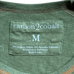 Carbon 2 Cobalt Short Sleeve T-Shirt Mens Sz Medium Green