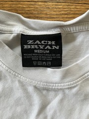 Zach Bryan Burn Tour Shirt Mens Medium Western Country Concert Merch World 2023