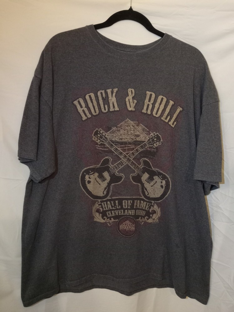 Rock & Roll Hall Of Fame Cleveland Ohio Tee 2XL **See Note** In Description