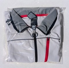 High Quality Japanese Brand Descente Athletic Full Zipper Short Sleeve Jacket M