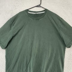 Lululemon Oversized Heavyweight T-Shirt Mens Large Green Crewneck Cotton Tee