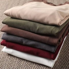 Double-sided Fleece Shirt Raglan Sleeve Shirt Easy Care And Maintenance