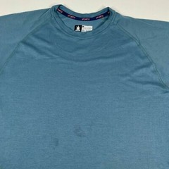 Chubbies T-Shirt Blue Short Sleeve Polyamide Rear Pineapple Logo Adult Medium