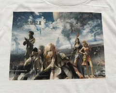Final Fantasy 13 XIII x Samsung Galaxy Game Promo Shirt Adult Medium PlayStation