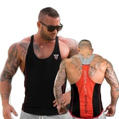 Men’s Gym Tank Top Muscle Shirt Sleeveless T Shirt Workout Fitness Training Tee