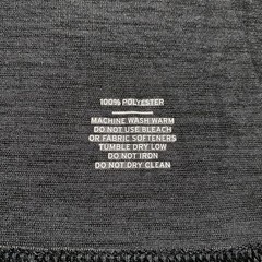 REI Co-op Mens Large Shirt Gray Long Sleeve Crew Neck Base Layer Polyester