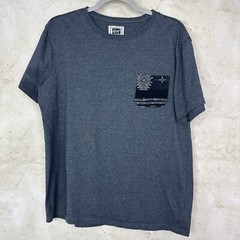 Beautiful Giant T Shirt Mens XL Dark Gray Short Sleeve Crew Neck Pocket Tee