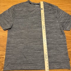 Kenneth Cole Stretch Fit T Shirt Men’s Size 1X Gray Polyester Spandex Blend