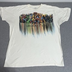 Universal Studios Marvels Hero’s/Villains Shirt Mens L Color Drip SpiderMan Hulk