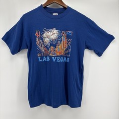 Vintage Fremont St Old Las Vegas Nevada XL Blue T-Shirt Sportswear Single Stitch