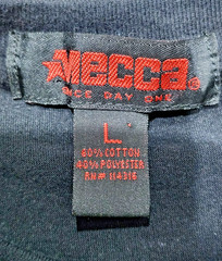 Mecca Men’s Savage Graphic T-Shirt Black Urban Streetwear Hip Hop Tee Size Large