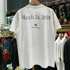 2001 Apple X The Future Is Here Classic T-Shirt White L