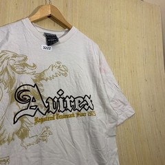 Vintage Avirex Shirt Adult Extra Large White Short Sleeve Men’s Pullover Graphic