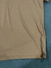 H&M T Shirt Mens Medium Brown Cotton Short Sleeve Regular Fit Crew Neck Casual