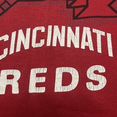 Logo 7 CINCINNATI REDS 1990 T-Shirt XL Jersey World Series Champions Logo VTG
