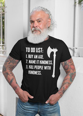 Viking T shirts Sarcastic T-Shirt Norse Odin Funny Viking Shirts Thor Axe Shirts