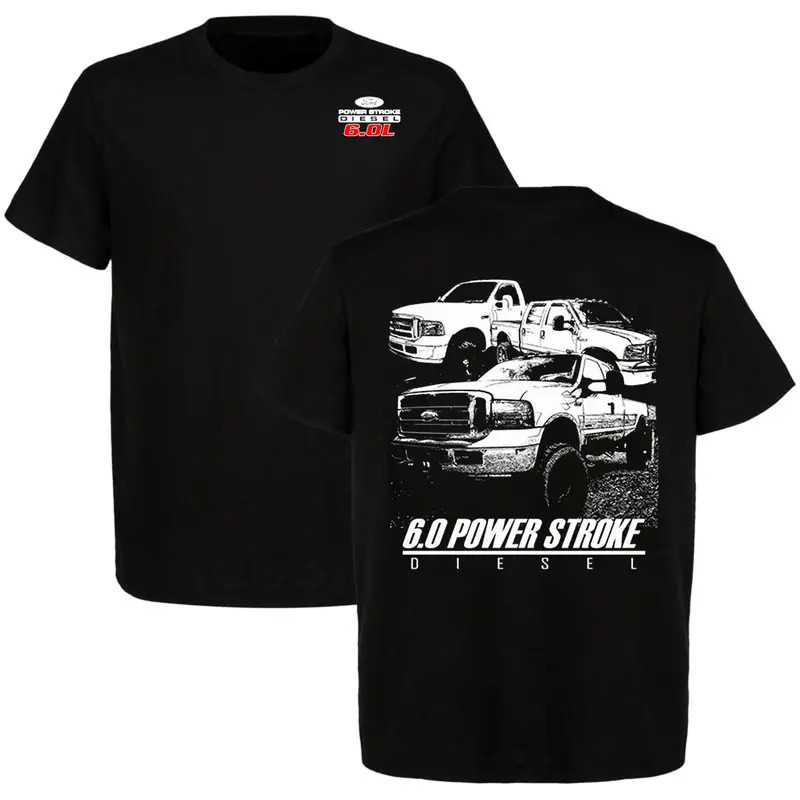 6.0 Diesel Truck T-Shirt Power Stroke Graphic Tee