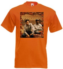 The Shawshank Redemption 10 T shirt orange movie poster all sizes S-5XL