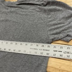 Geometric Art House Shirt Men L Stretch Graphic Tee Gray Casual Short Sleeve