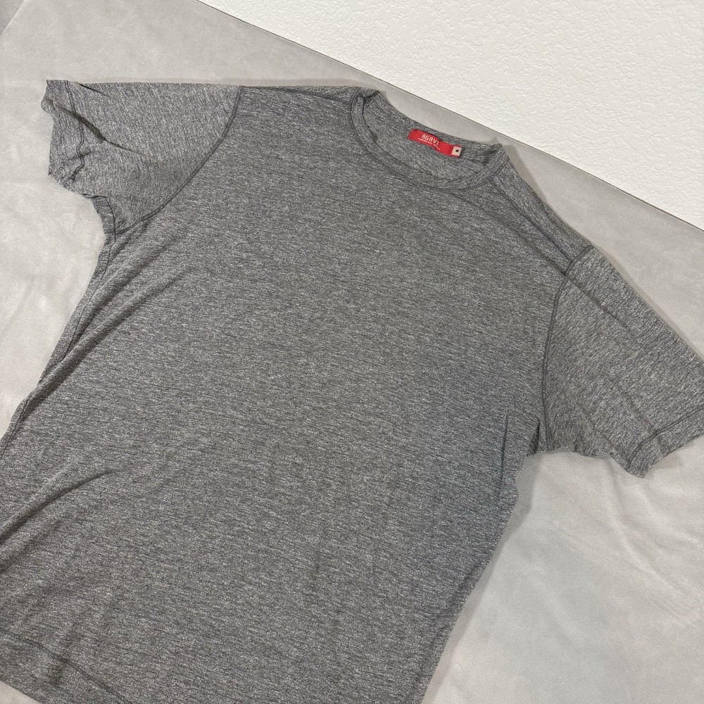 Agave Denim Standard Fit T-Shirt Mens Medium Heather Gray Crew Neck Tee
