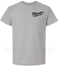 Milwaukee, tools clothing, men’s Milwaukee shirt size S-XXL multiple colors