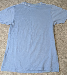 Holiday Time Men’s “Yeti to Party” Graphic T-Shirt Blue Size Small (34-36)