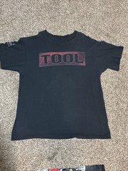 Vintage 2007 TOOL T Shirt 10,000 Days Tour Los Angeles Red Eyes Black XLarge