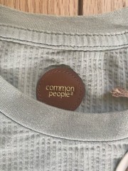Common People men’s Medium T-shirt short sleeve seersucker