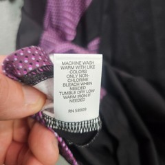 NEW Murano T-Shirt Men 4XB Stretch Short Sleeve Black Purple Liquid Luxury