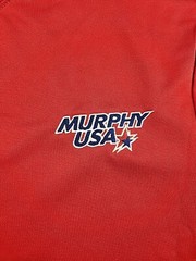 Murphy USA Logo Work T-shirt Mens Medium Red Lightweight Polyester