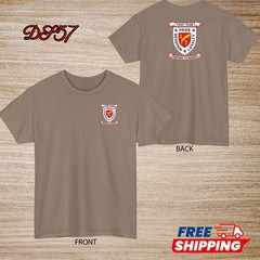 1st Battalion 7th Marine Regiment USMC T-Shirt Logo S to 5XL Made In USA