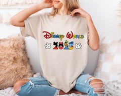 Disneyworld 2025 Shirt, Mickey and Friends, Disneyland Family Vacation Shirt