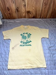 Vintage Eden Corn Festival 1989 XL FITS SMALLER