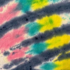 Gildan Multicolor Tie Dye T-Shirt Size Large L Neon Burst Pattern