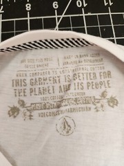 Volcom Farm To Yarn 100% Organic Cotton Wave T-shirt One Size Fits Most