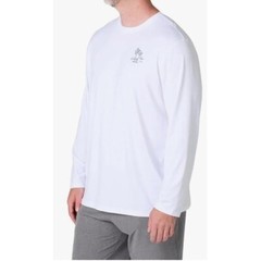 Hang Ten Men’s Long Sleeve Sun Tee, UPF 50+, Quick-Dry Fabric, Lightweight, XL