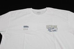 Outrank Men’s 100% Cotton Back To Doin’ Me T-Shirt BL1 White Size 2XL NWT