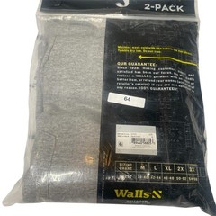 Walls Short Sleeve Working Man’s Pocket Tees MEDIUM Gray 2 Pack New In Package