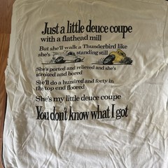 90s Beach Boys Little Deuce Coupe T-Shirt. L Vintage 1994 Beach Boys Muscle Car