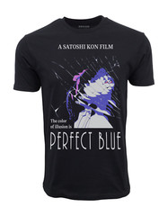 1997 PERFECT BLUE PROMO BLACK GRAPHIC T-SHIRT