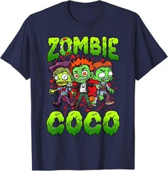 Zombie Coco Halloween Costume Family Matching T-Shirt