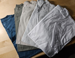 Hollister ICON Relaxed CREW-Neck T-SHIRT 5-PACK Short 5 pack Size L,M, S #G0-2
