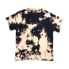 Gildan Graphic Tee Mens Medium Black Bleach Wash Los Angeles Savage Skull Snake