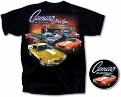Joe Blow T’s Chevy Camaro 2nd Gen Garage Mens Black T-Shirt Z/28 RS SS USA1 IROC